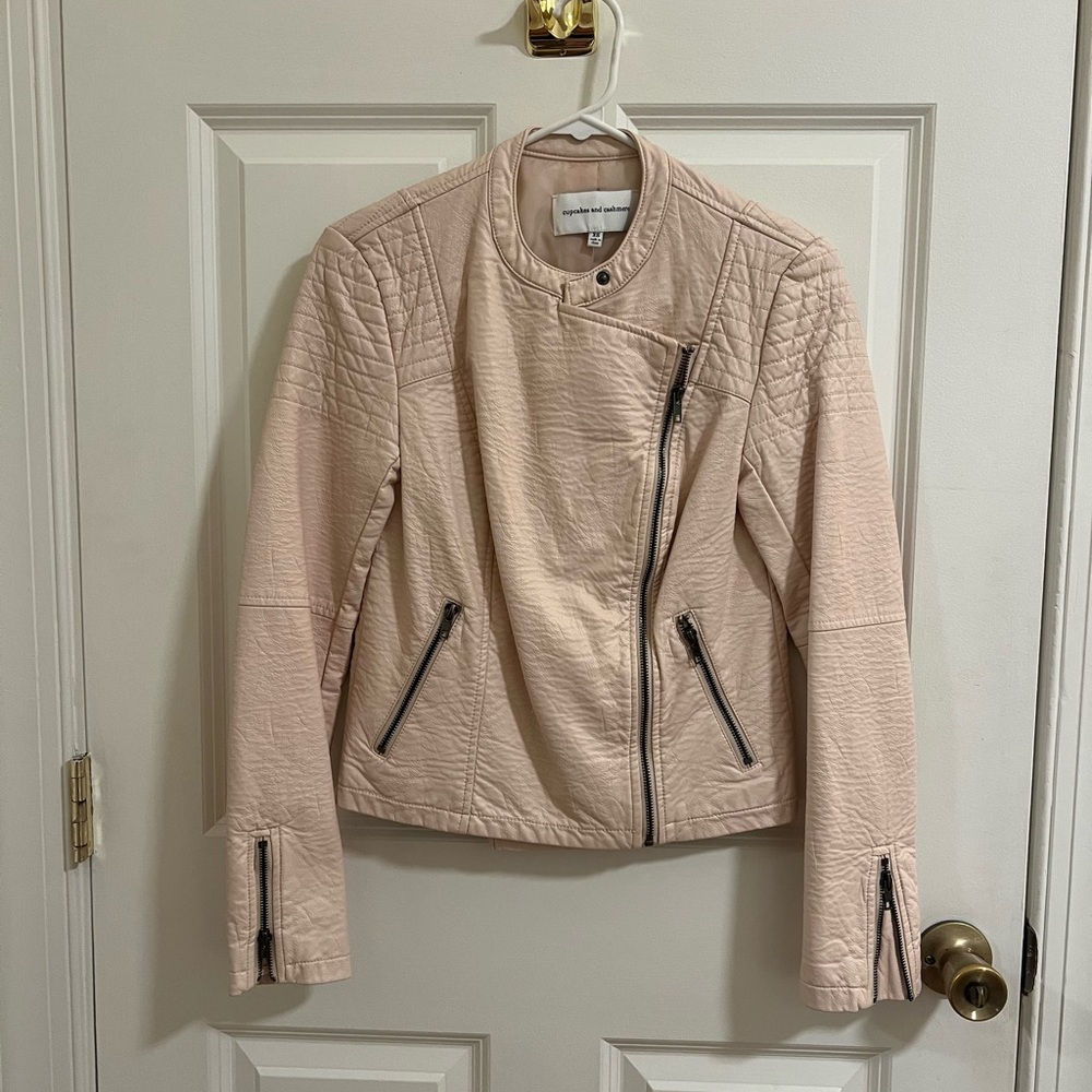 Cupcakes and Cashmere Leather Jacket